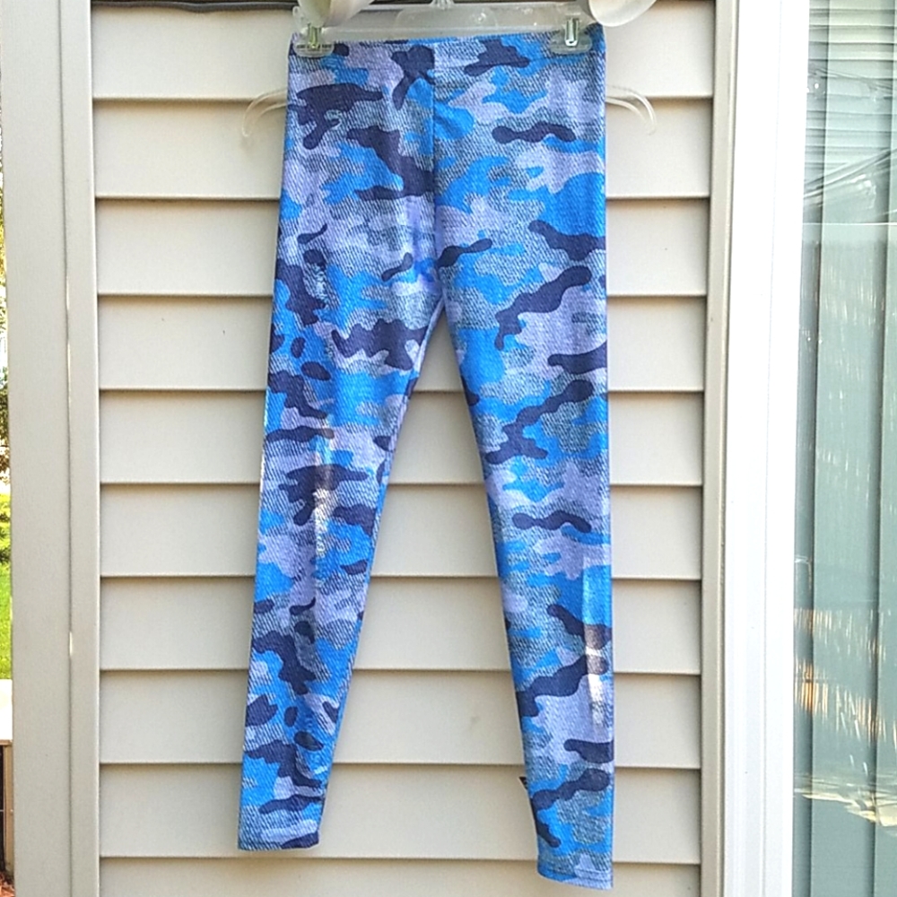 TEREZ Girl's Camo Leggings,size XL-16